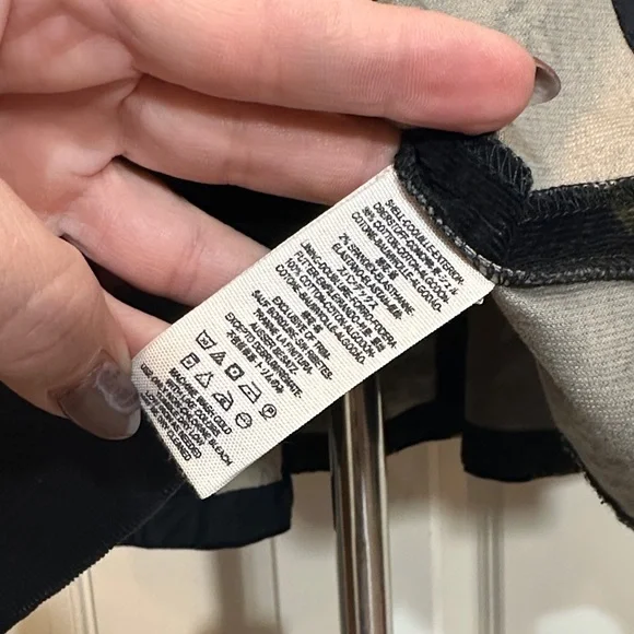 Free People Black Floral A-Line Skirt - Picture 4 of 4